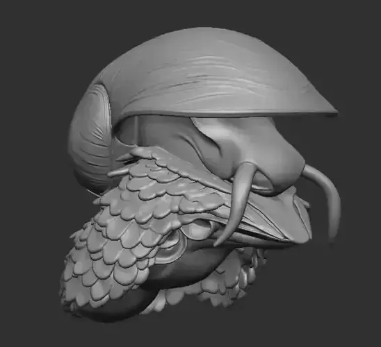 Scaly foot Gastropod snail 