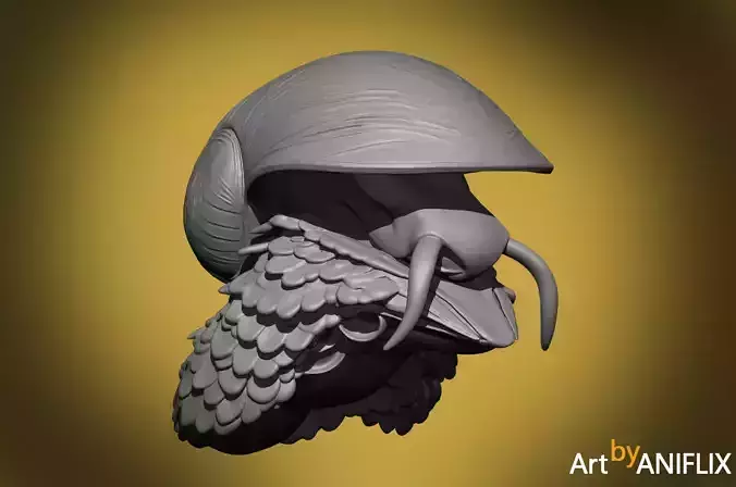 Scaly foot Gastropod snail 