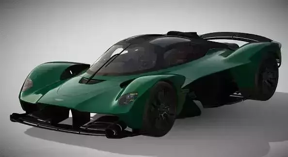 2022 Aston Martin Valkyrie Spider 3D model