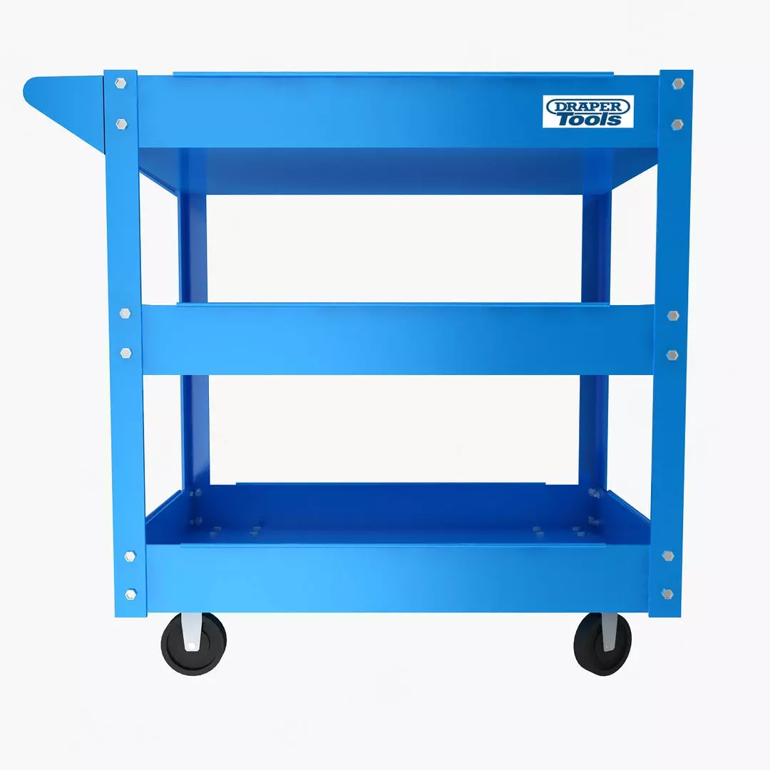 Tool Trolley Low-poly 3D model_2