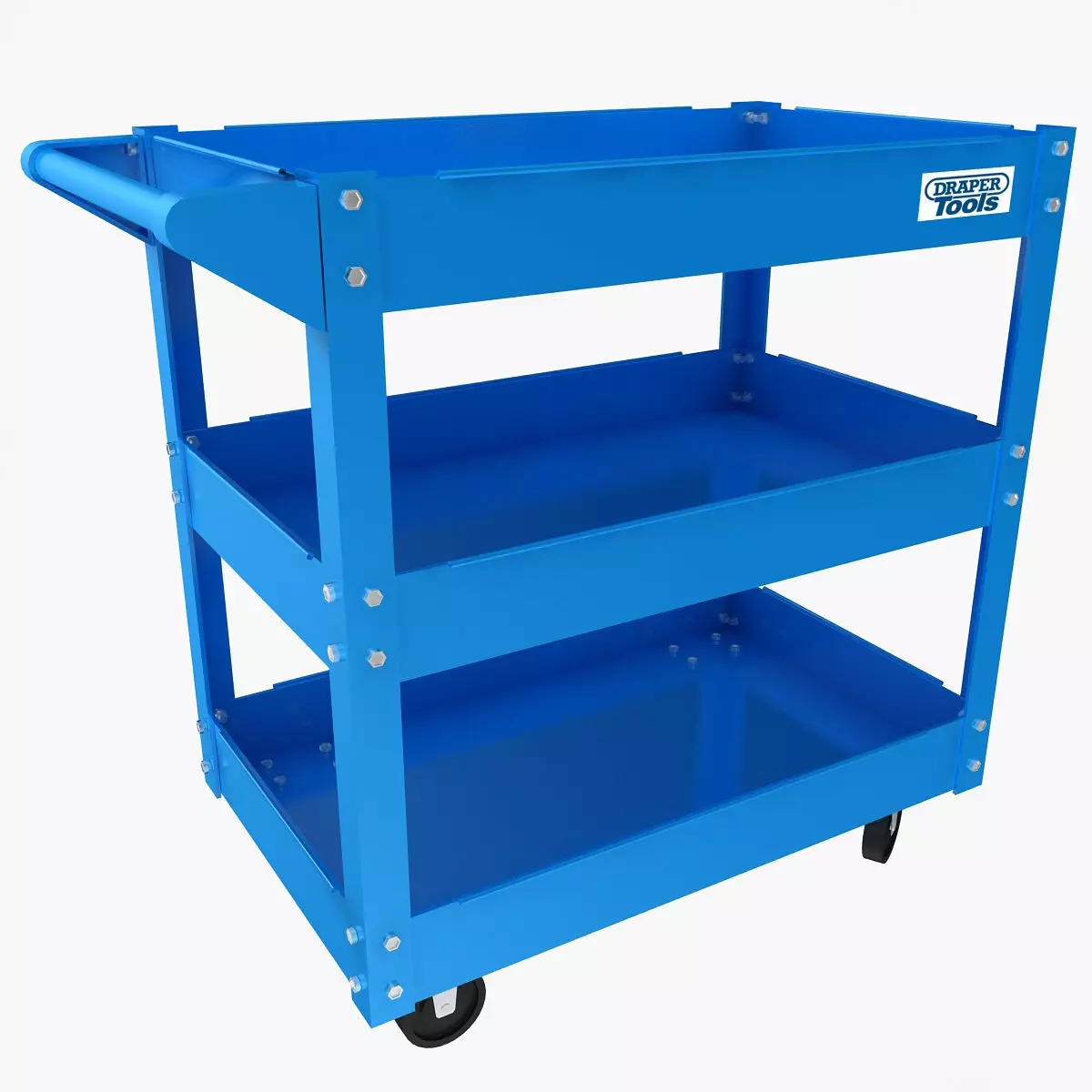 Tool Trolley Low-poly 3D model_0