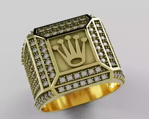 Watch Diamonds Ring - Anillo Reloj Diamantes