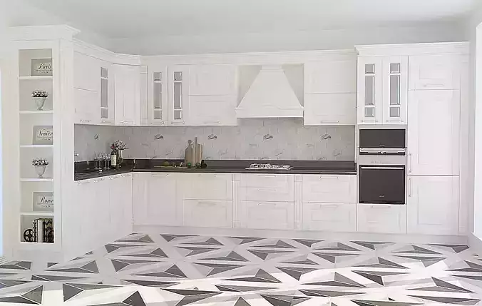 Kitchen Classic 3D model