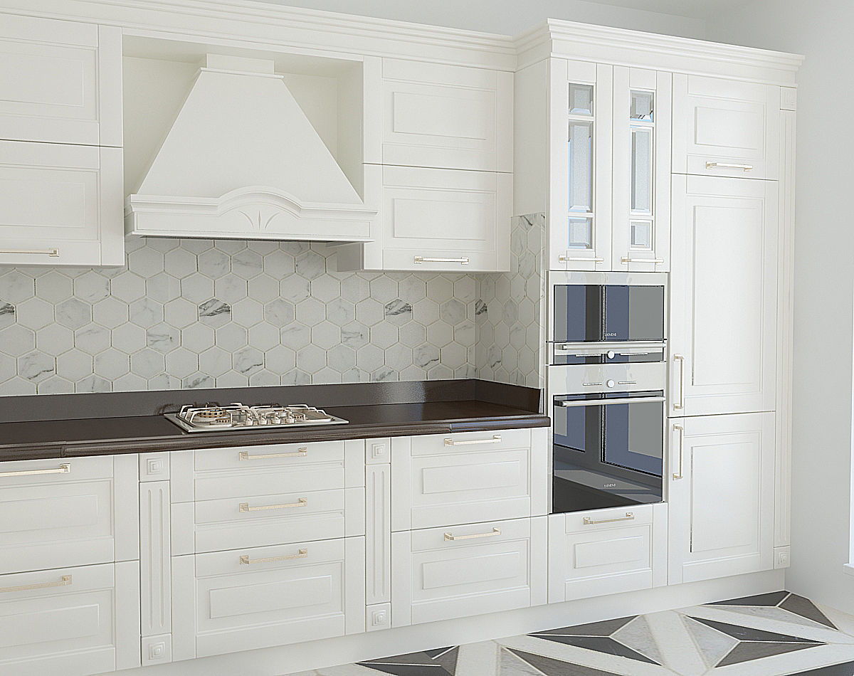Kitchen Classic 3D model_5