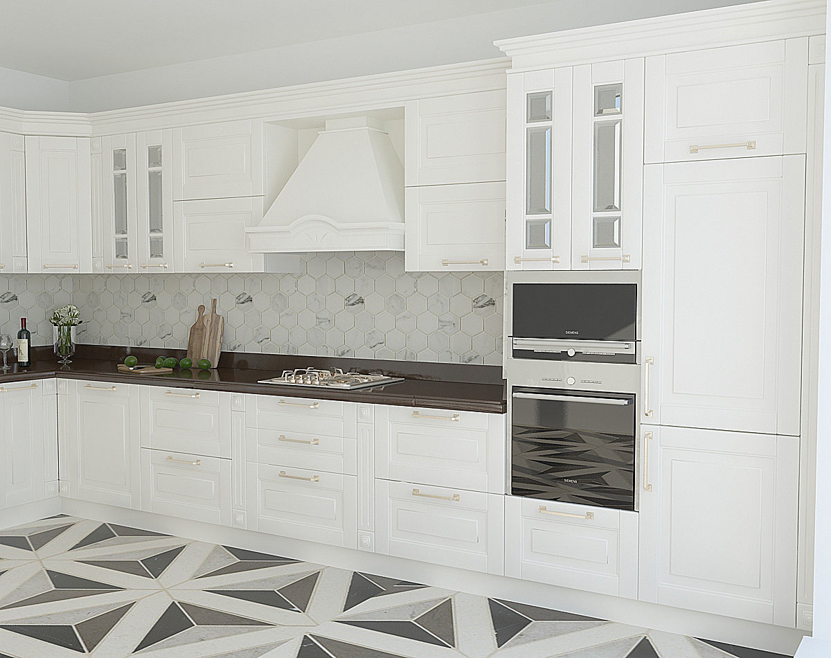 Kitchen Classic 3D model_4