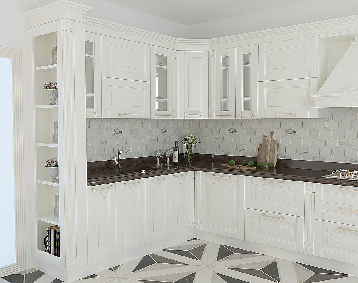 Kitchen Classic 3D model_1