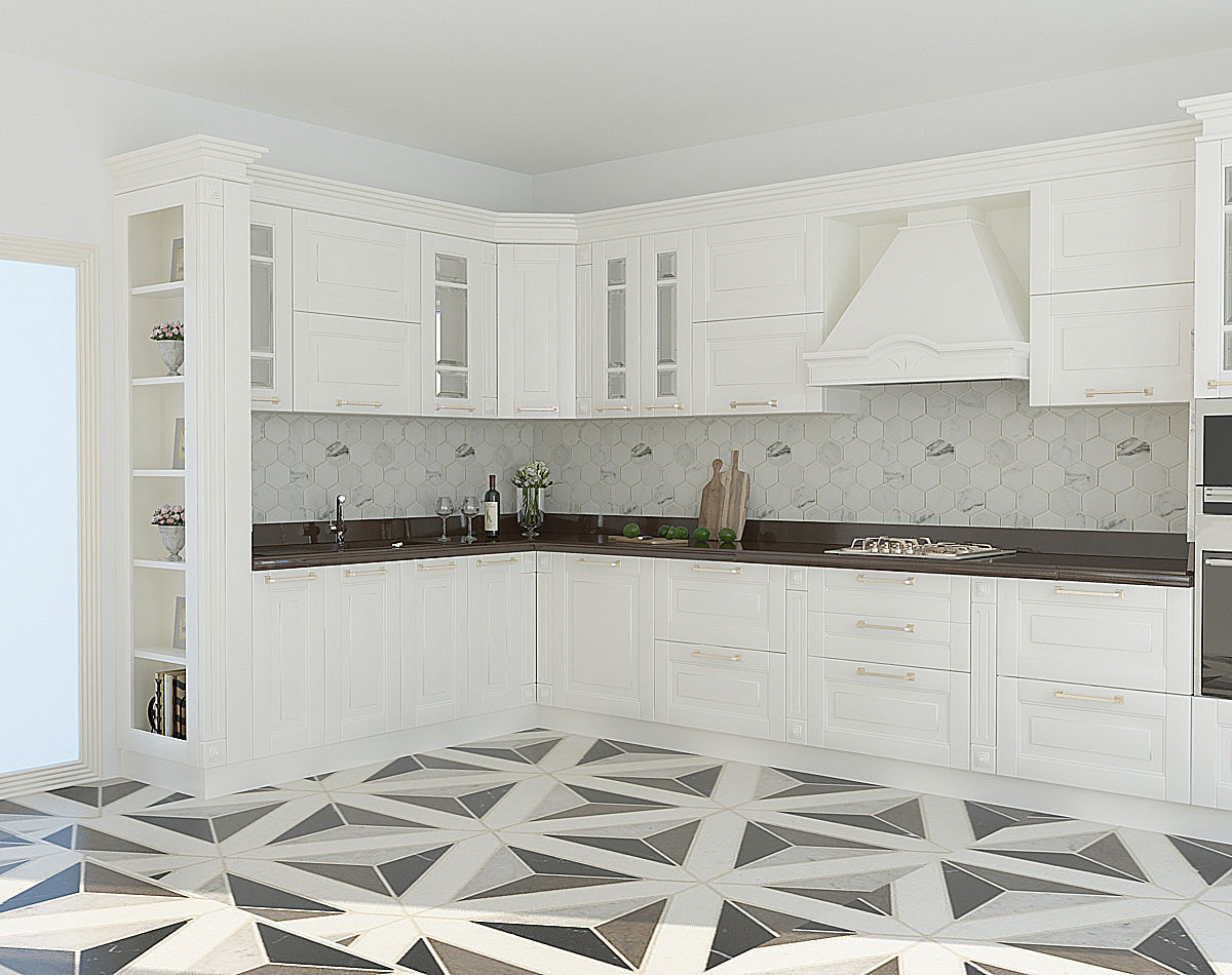 Kitchen Classic 3D model_2