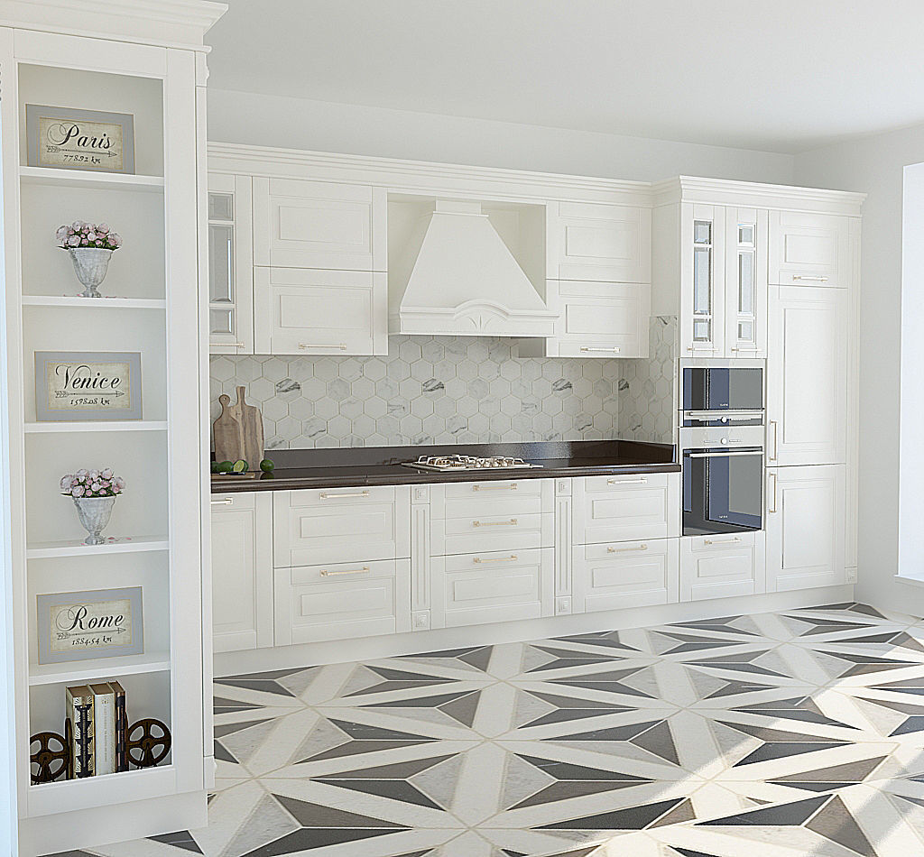 Kitchen Classic 3D model_3