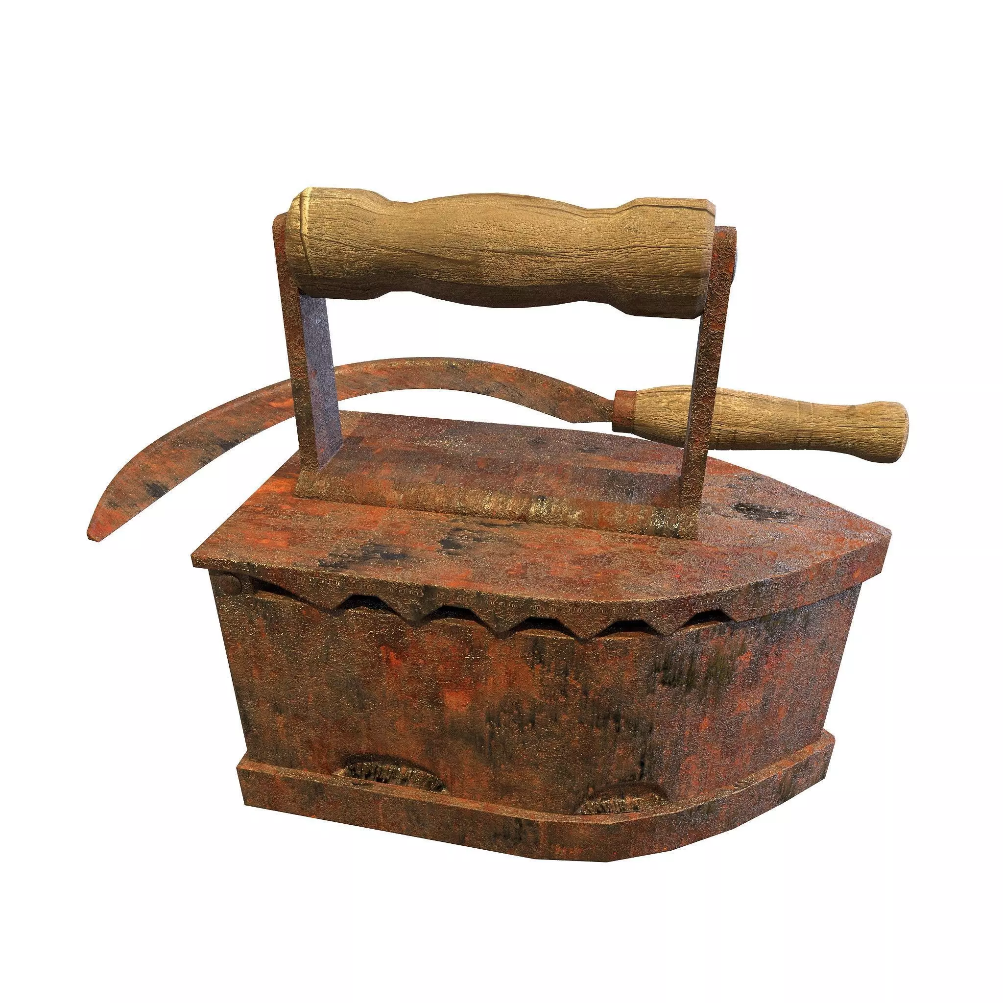 Old Tools 3D model_3