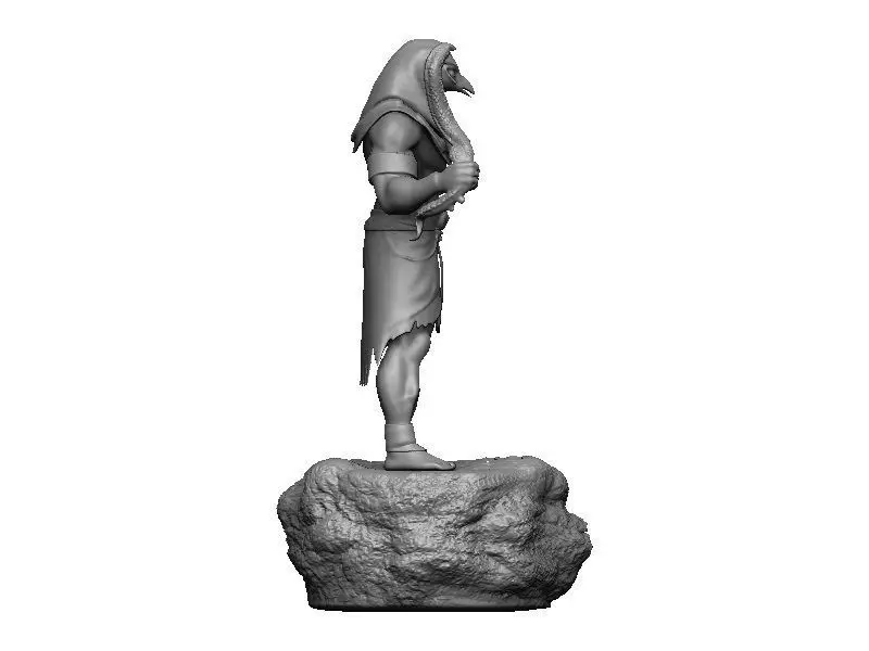 Falcon Head Horus 3D print model_2