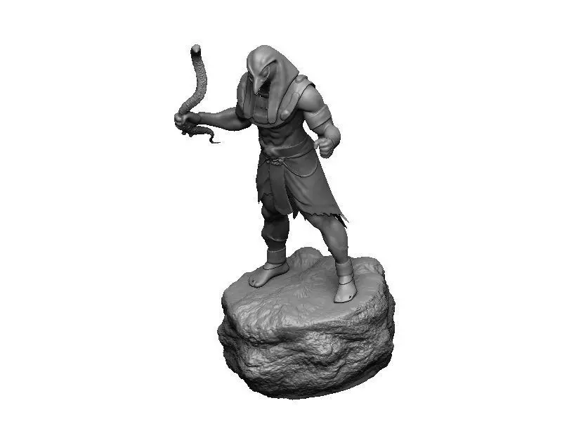 Falcon Head Horus 3D print model_7