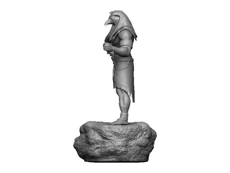 Falcon Head Horus 3D print model_5