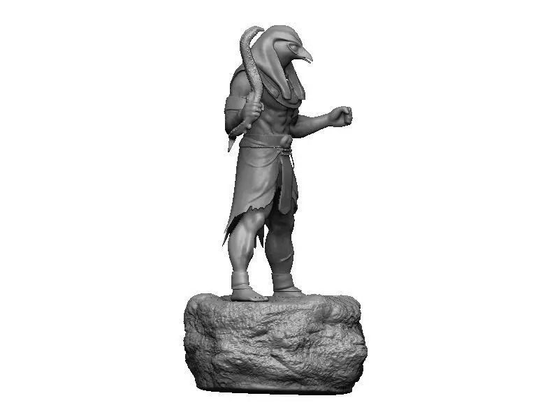 Falcon Head Horus 3D print model_1