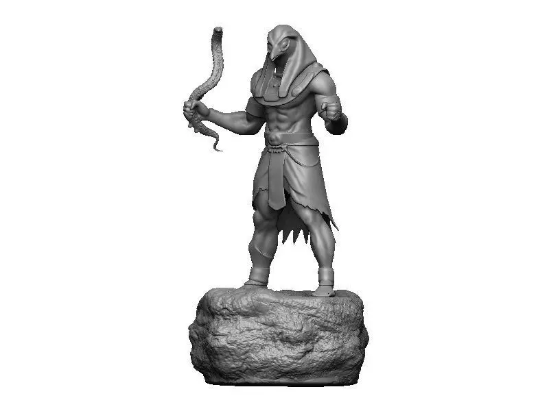 Falcon Head Horus 3D print model_6