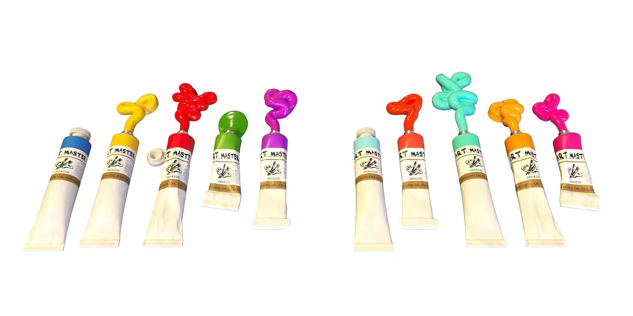 Paint Oil 3D model_2