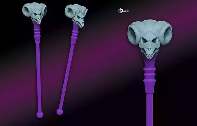 Skeletor Havoc Staff