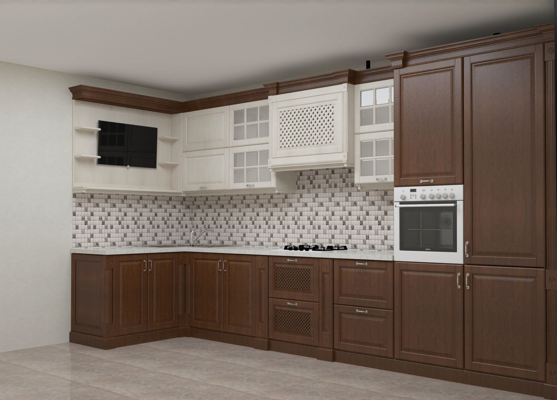 Contemporary Kitchen 3D model_2