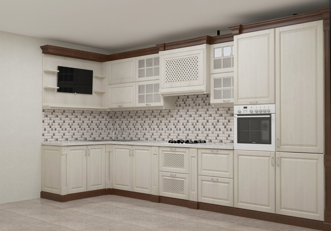 Contemporary Kitchen 3D model_1