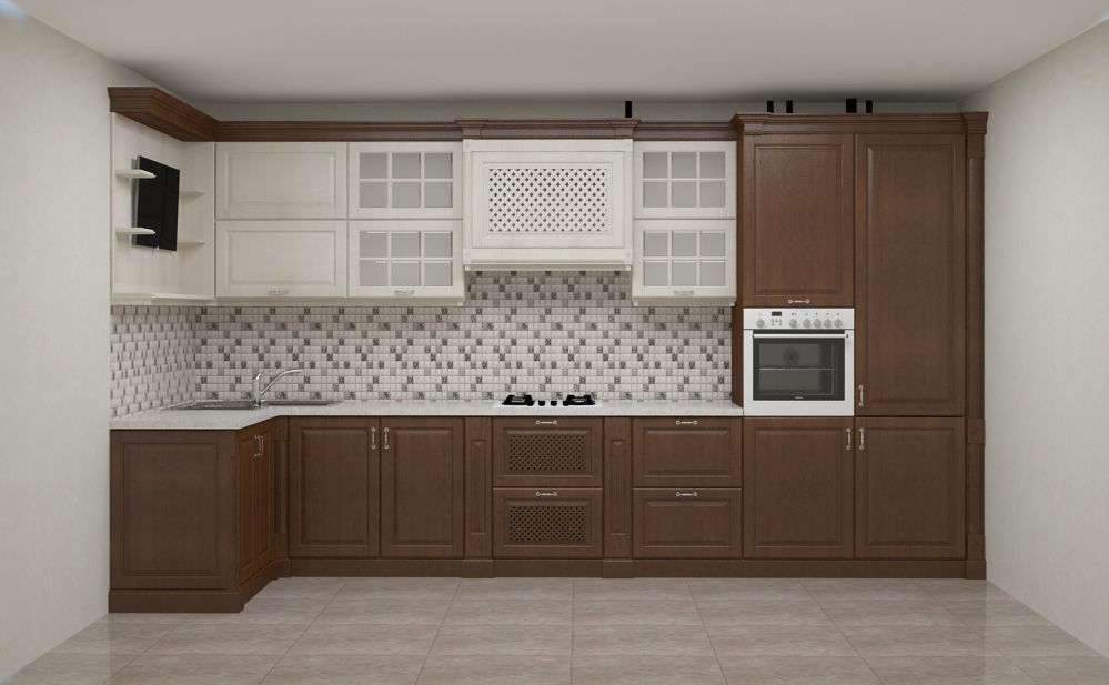 Contemporary Kitchen 3D model_3