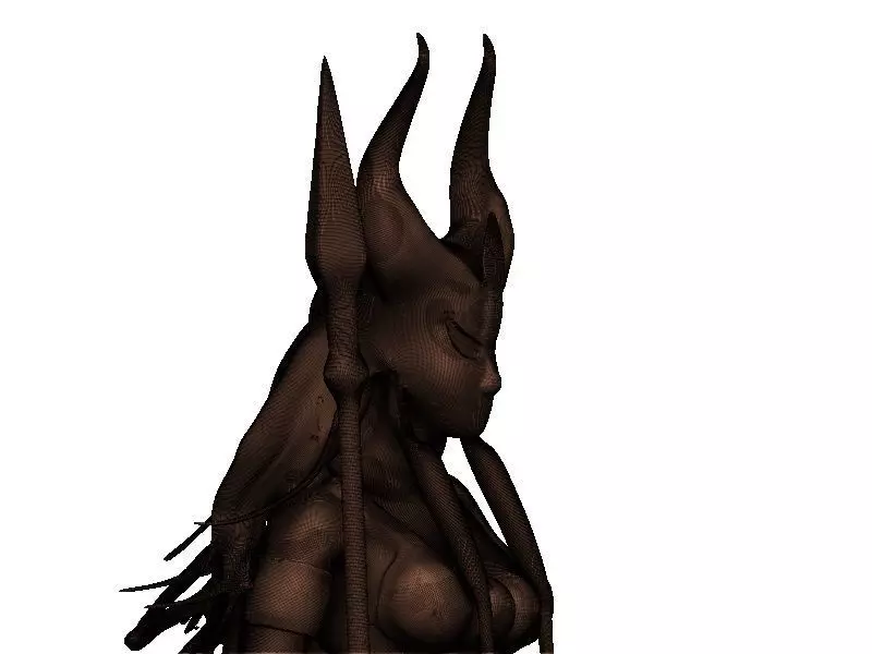 Hathor 3D print model_8