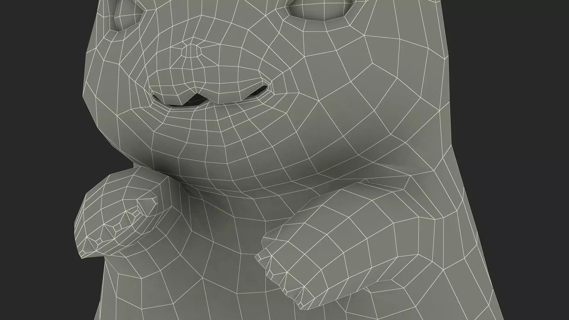 Anime Character Pikachu Angry 3D model_27