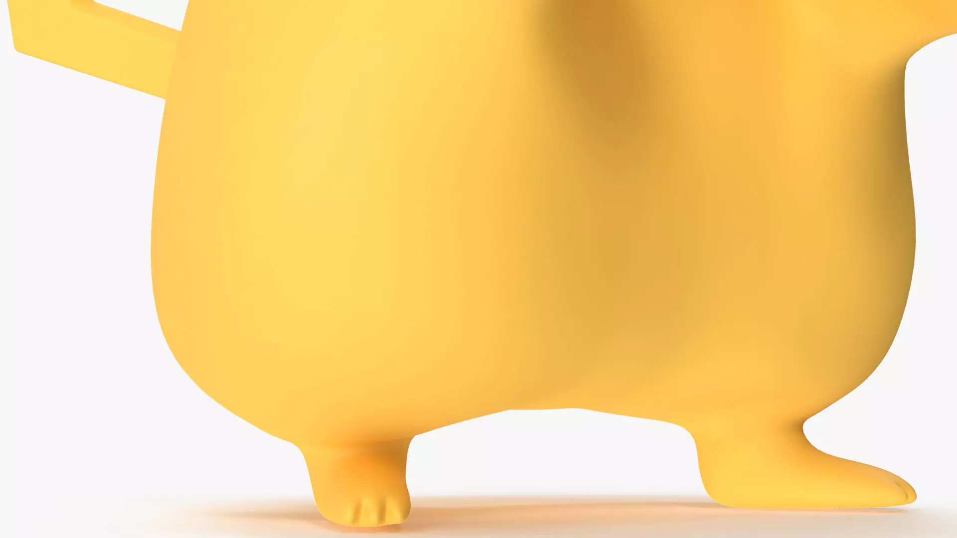 Anime Character Pikachu Angry 3D model_12