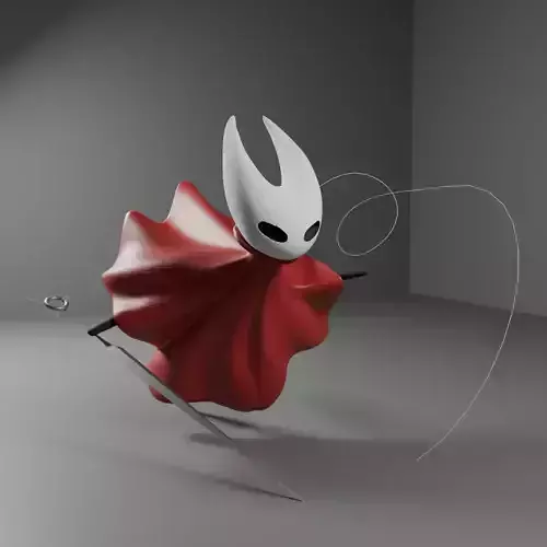 Hornet 3D Model - Hollow Knight - Silksong