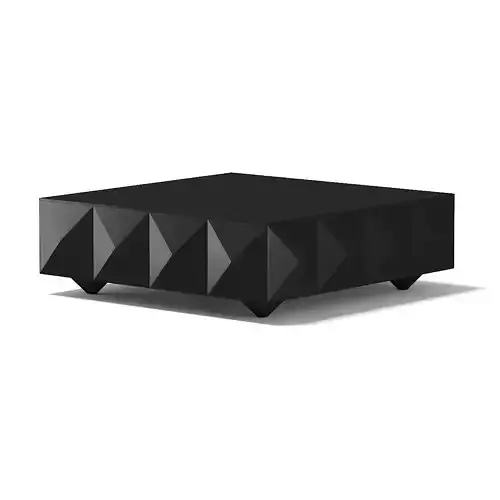 Square Black Coffee Table