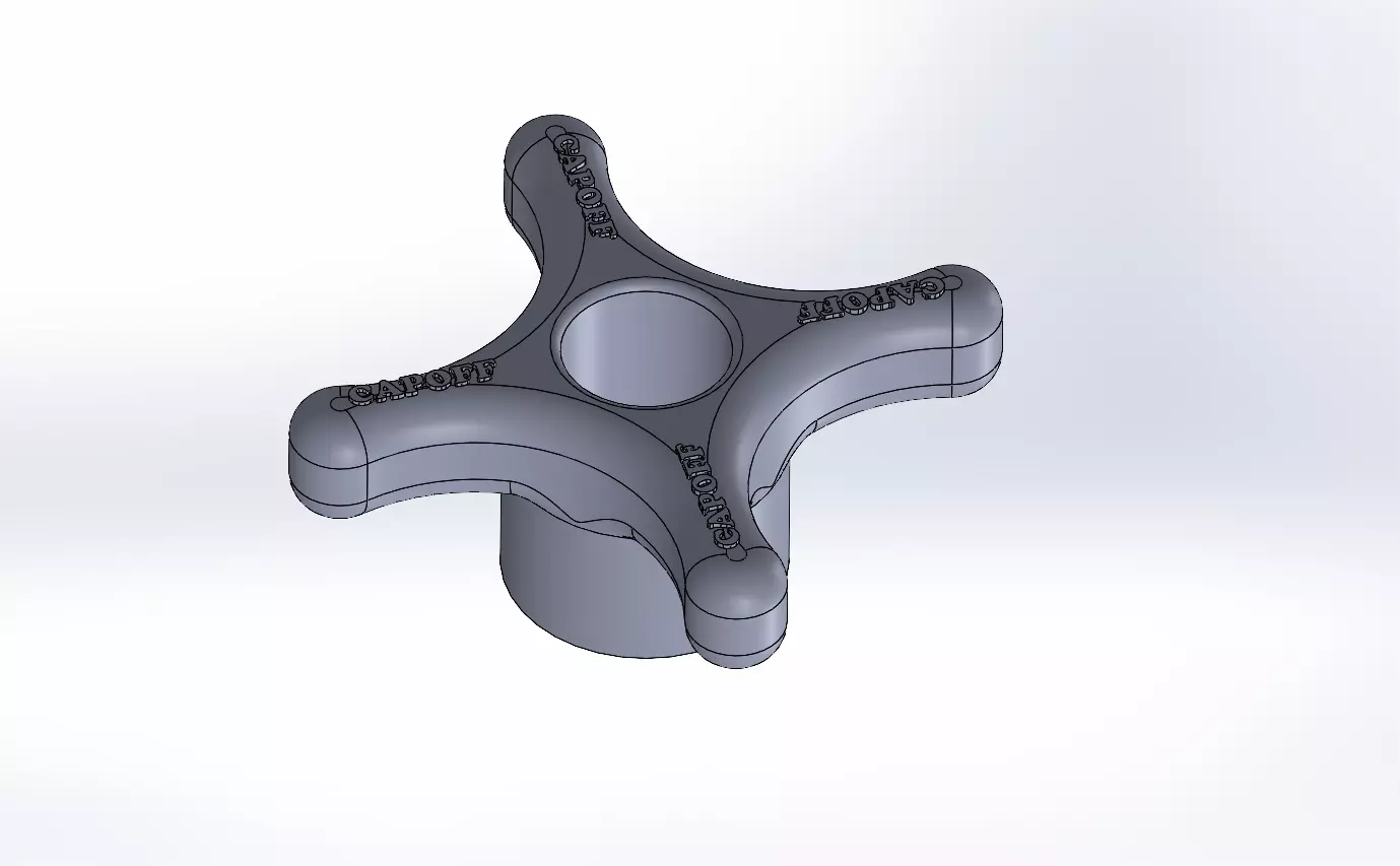 Bottle Cap Opener for Elderly 3D print model_0