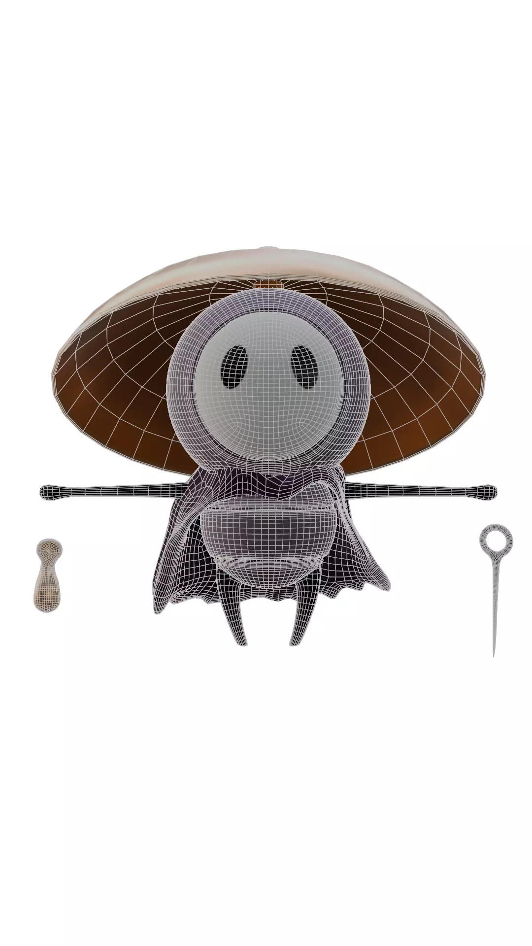 Sherma Silksong Low-poly 3D model_3