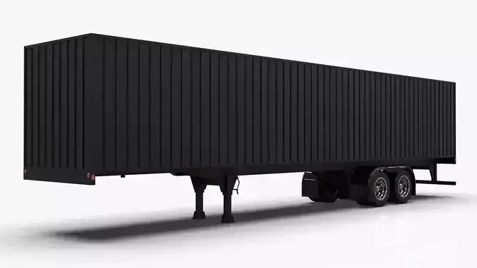 Box Trailer for Semi Truck