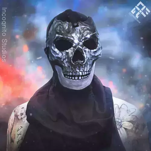 Metal Phantom Ghost Mask Cosplay Airsoft Ghost Inspired Design