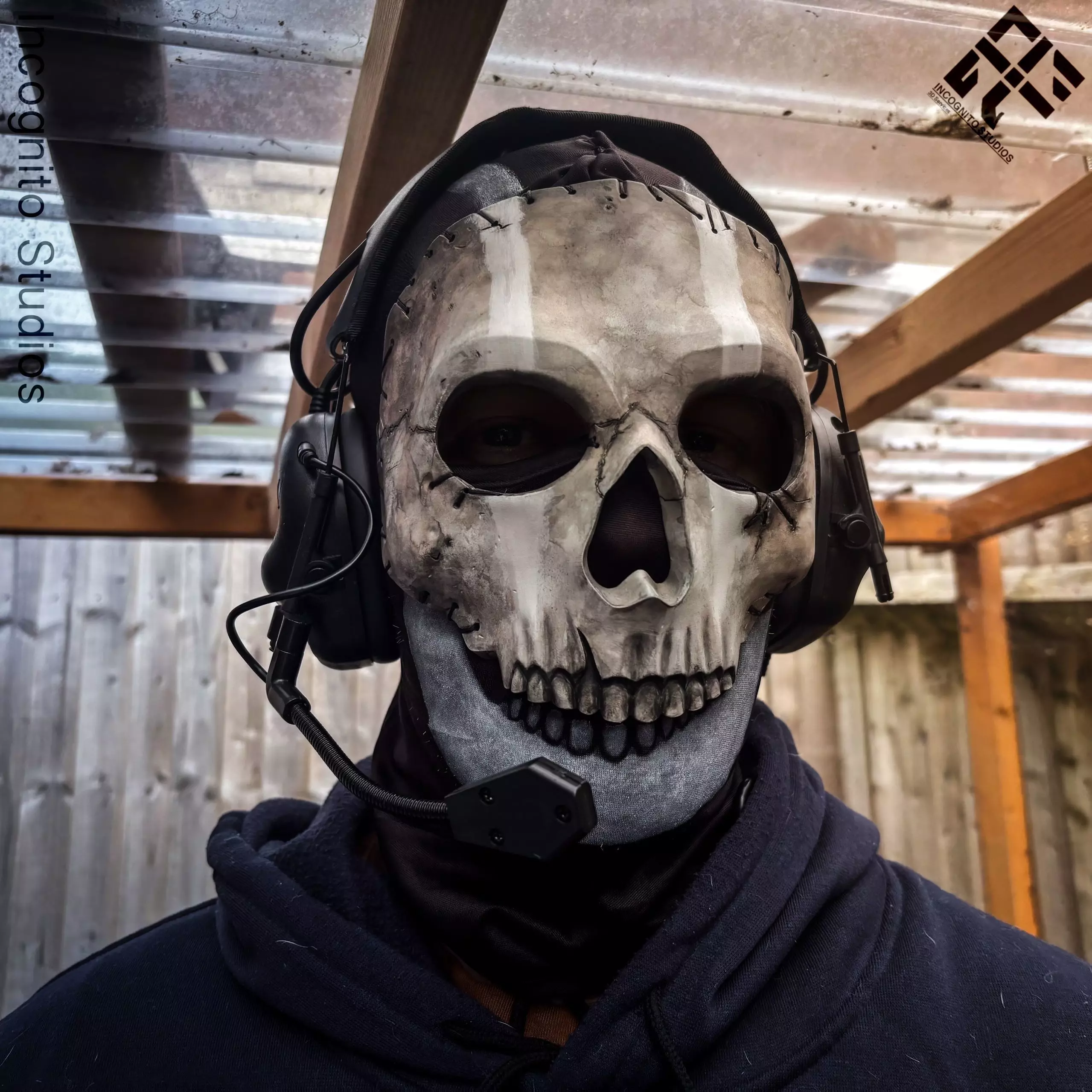 The Original Jawbone Ghost Mask Cosplay 3D print model_2