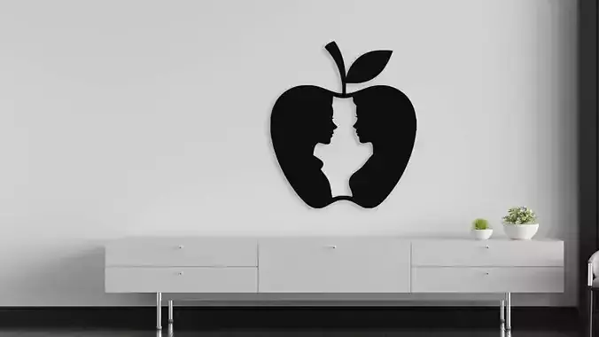 Apple of Love Wall Decor Art