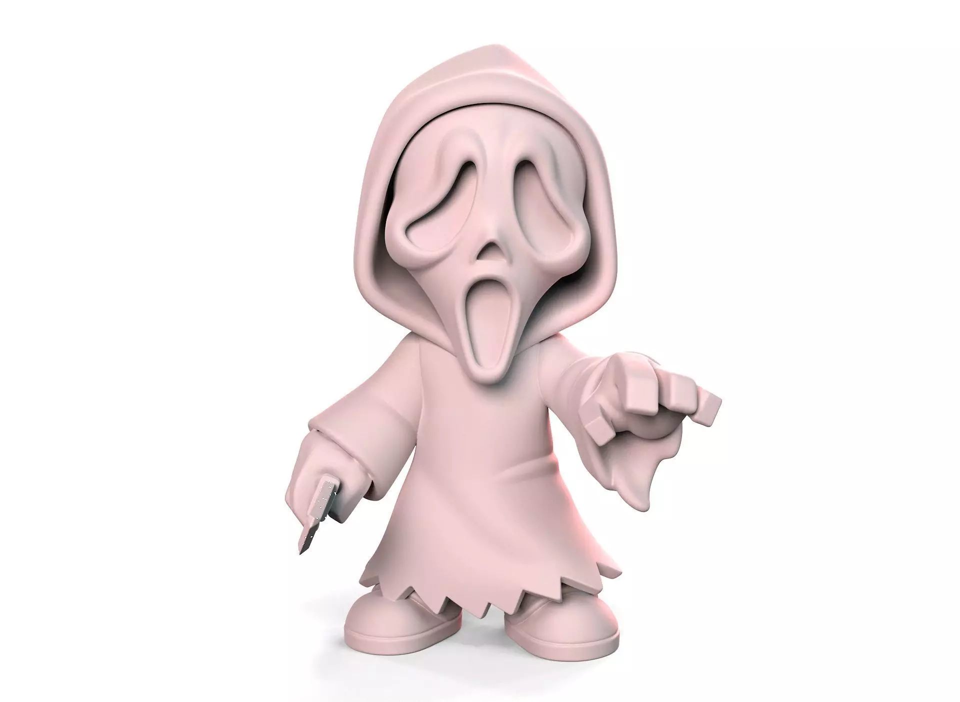 Ghostface  Scream 3D print model_1