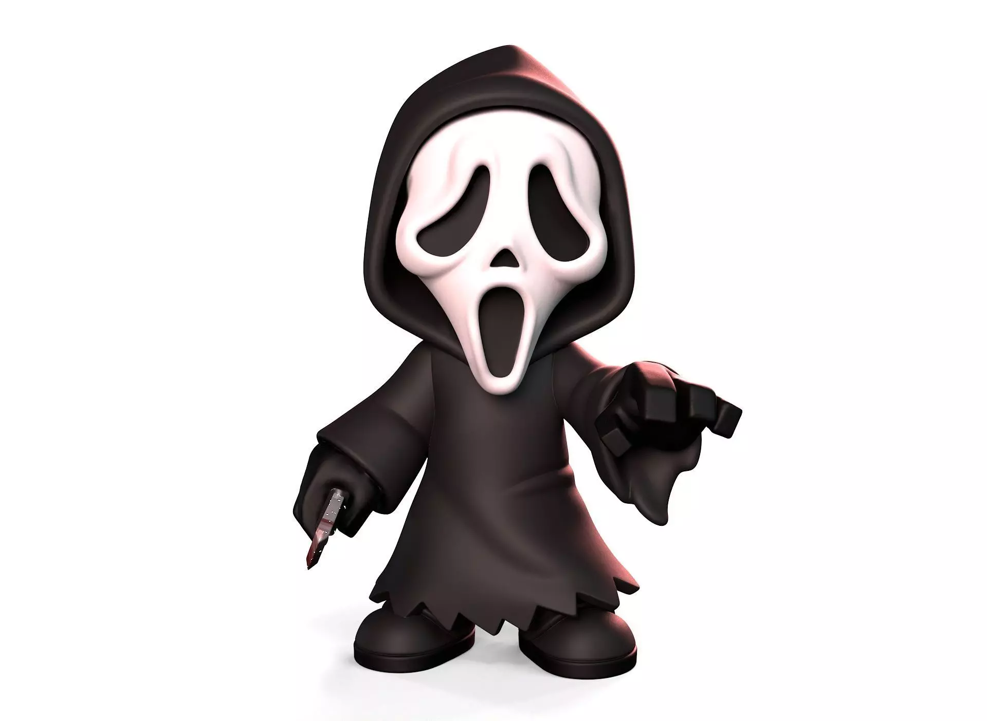 Ghostface  Scream 3D print model_0