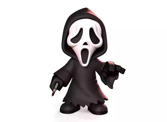 Ghostface  Scream 3D print model