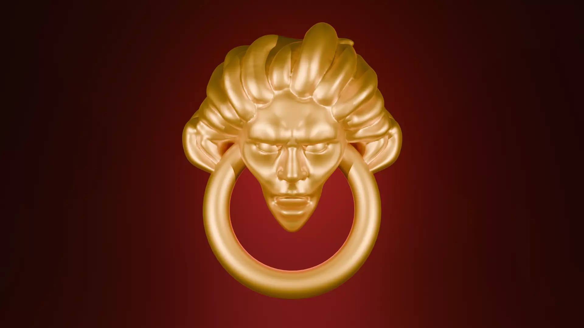 Kassandra Medusa brooch 3D print model_0