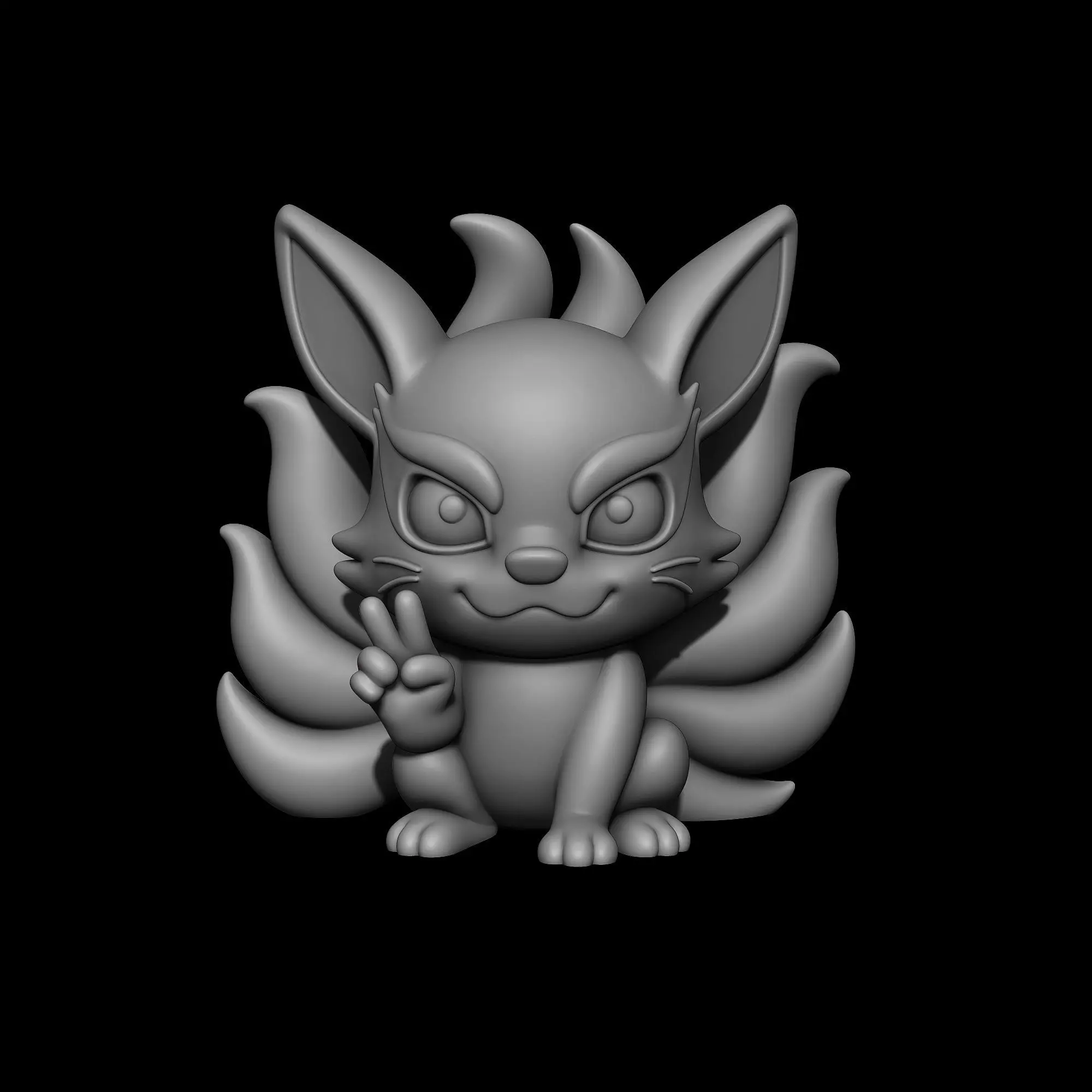 Naruto Chibi Character Set 3D Printable Collection _10