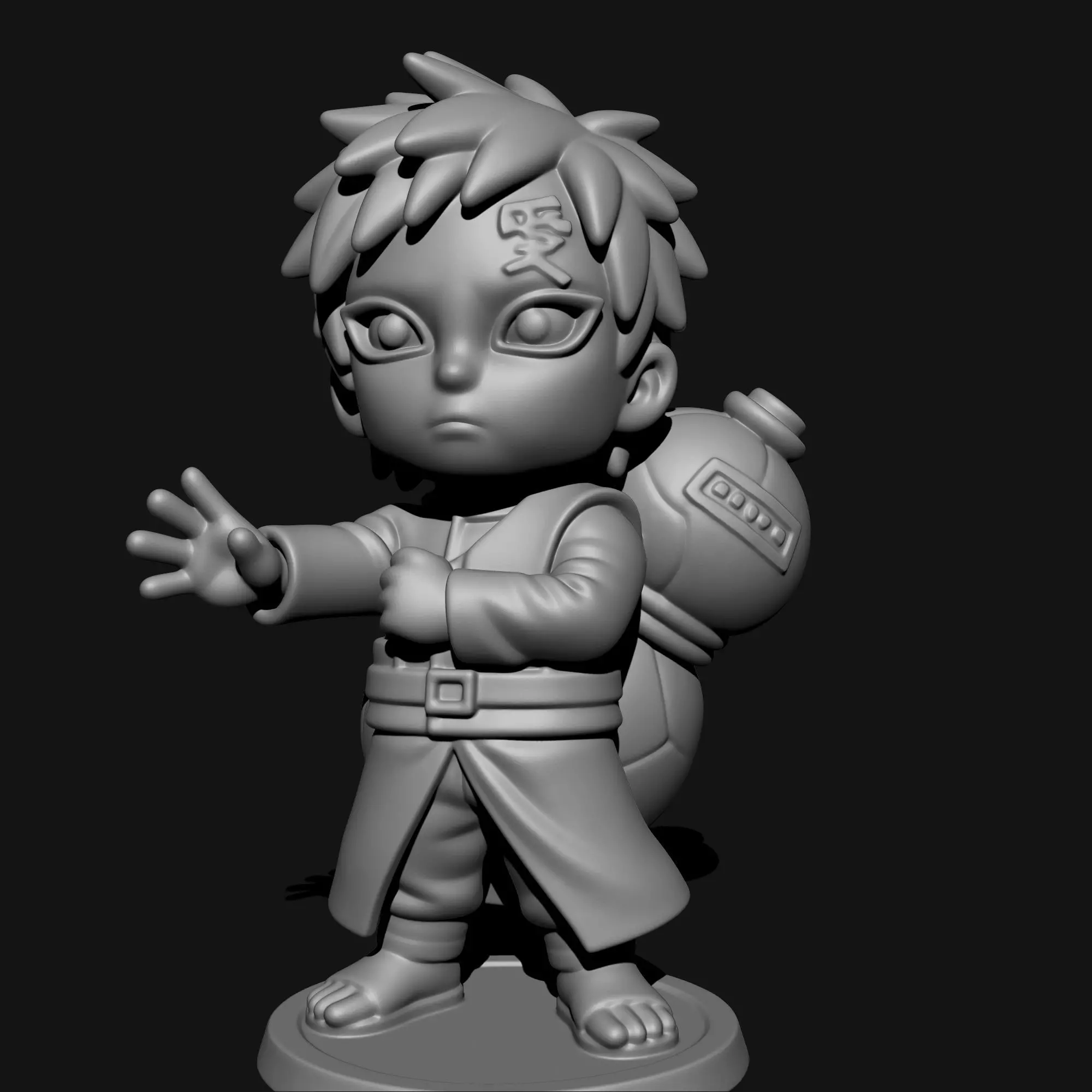 Naruto Chibi Character Set 3D Printable Collection _29