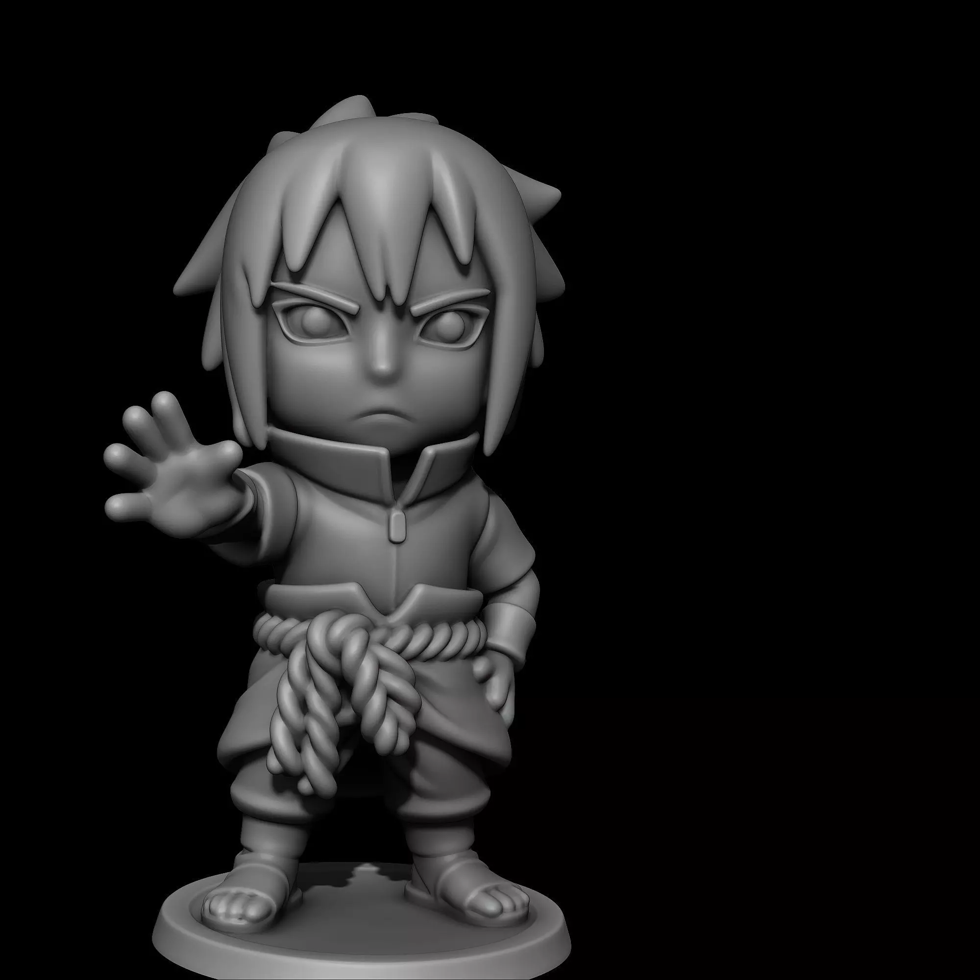 Naruto Chibi Character Set 3D Printable Collection _4
