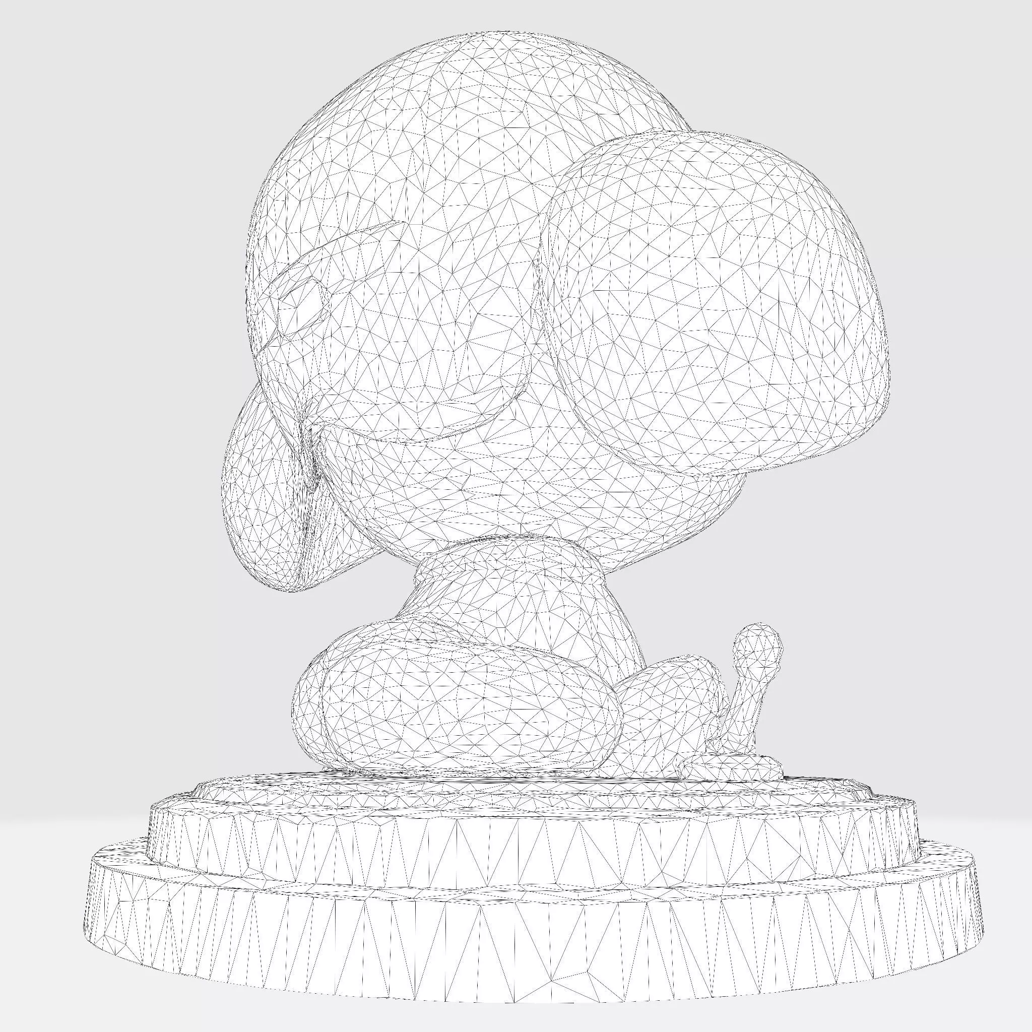 The 3D Cute Creatures Collection 18 Print Game Asset Bundle _38