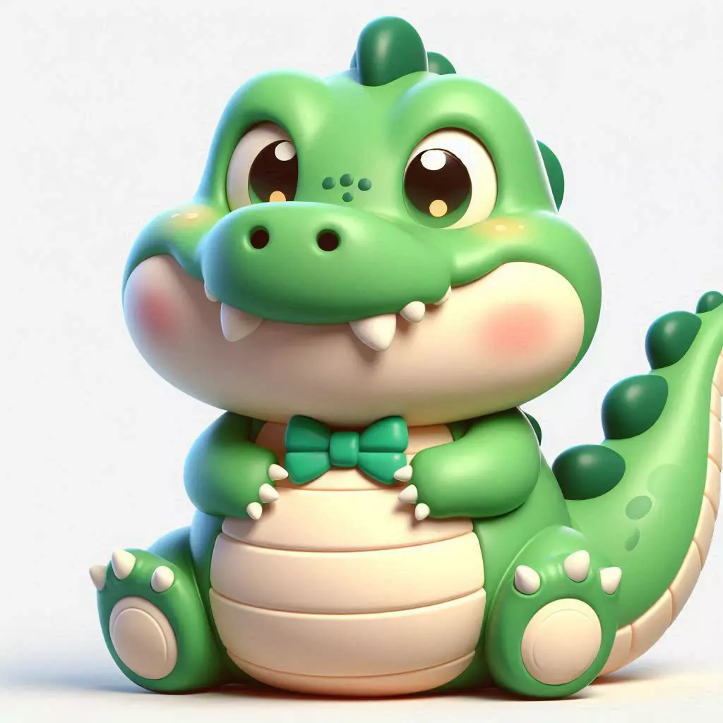 The 3D Cute Creatures Collection 18 Print Game Asset Bundle _26