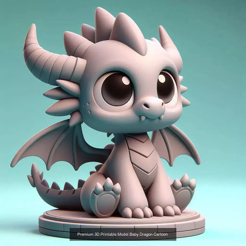 The 3D Cute Creatures Collection 18 Print Game Asset Bundle _35