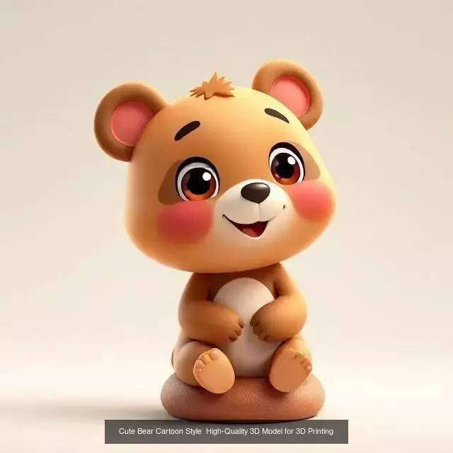 The 3D Cute Creatures Collection 18 Print Game Asset Bundle _9