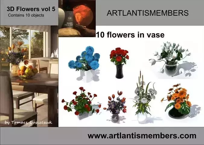 flowers daisies in vase