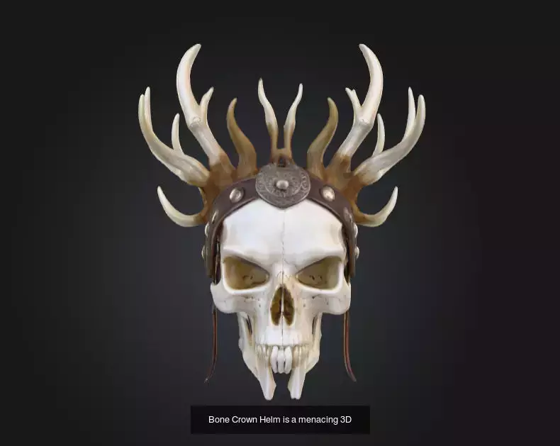 Haunted Skulls and Mystical Relics Pack 3D Model Collection_4