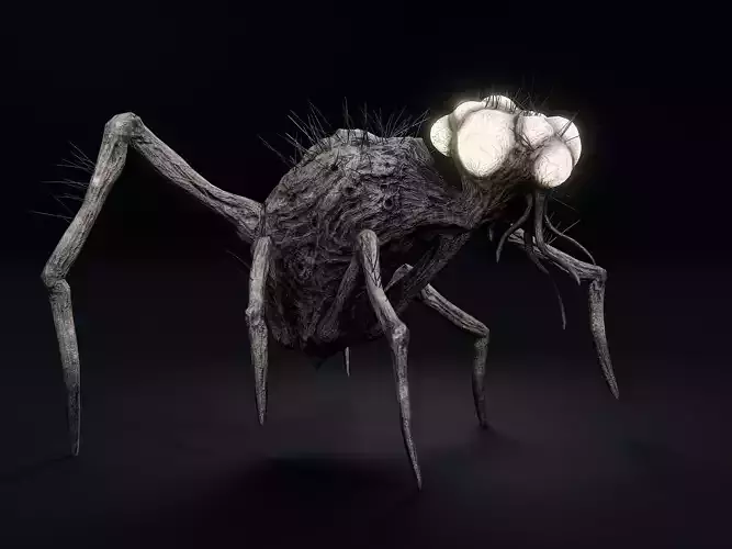 Monster Creature - Lamp Head