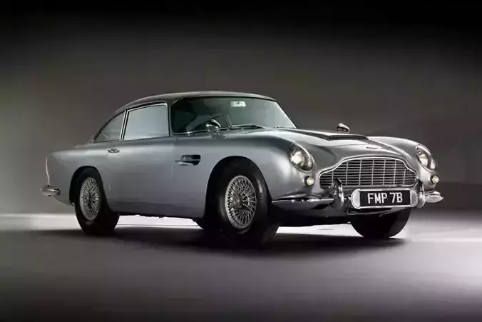 5 in 1 Classic Cars Collection  Game Ready 3D Models Low-poly 3D model