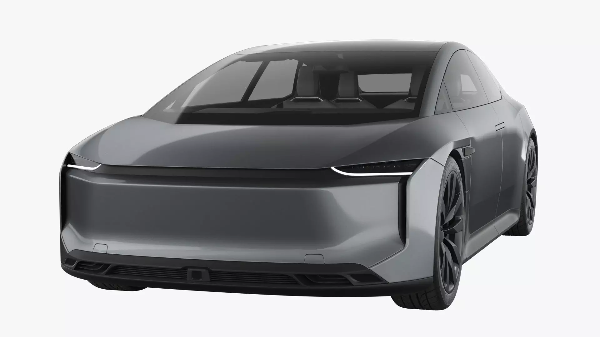Futuristic Car Concept 3D model_5